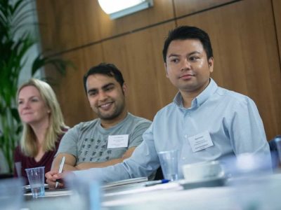 Attendees at a CLAHRC West training course