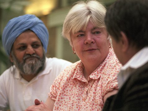 Service users make up a client council to discuss issues at a day centre