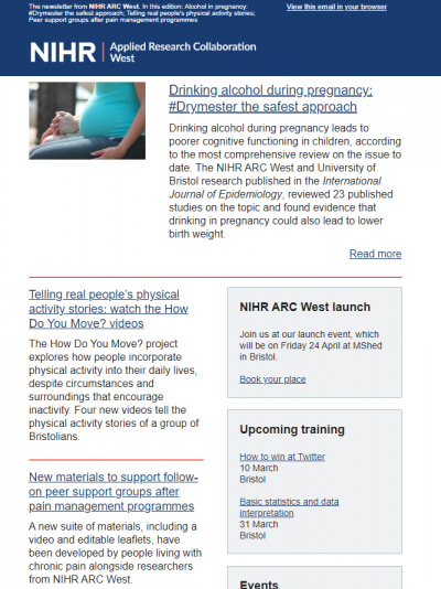 ARC West email newsletter – February 2020