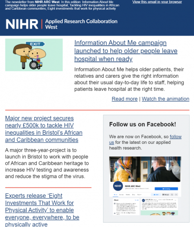 ARC West email newsletter – December 2020