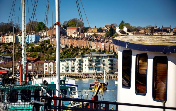 Masts and rigging in Bristol harbour