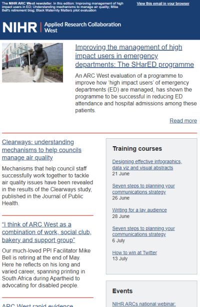 ARC West newsletter May 2023
