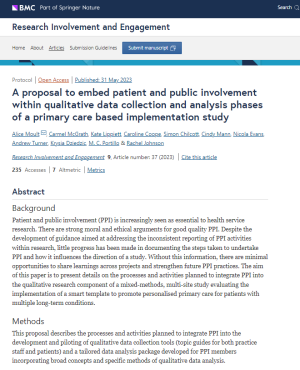 Screen shot of the PP4M PPI protocol paper