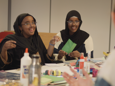 YPAG members talk to ARC West staff