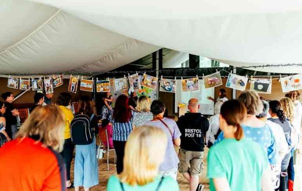 People gather for the Safe Spaces guidelines launch event